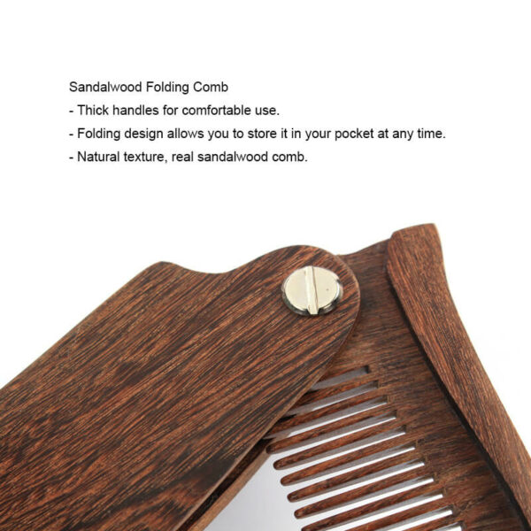 Sandalwood Folding Comb