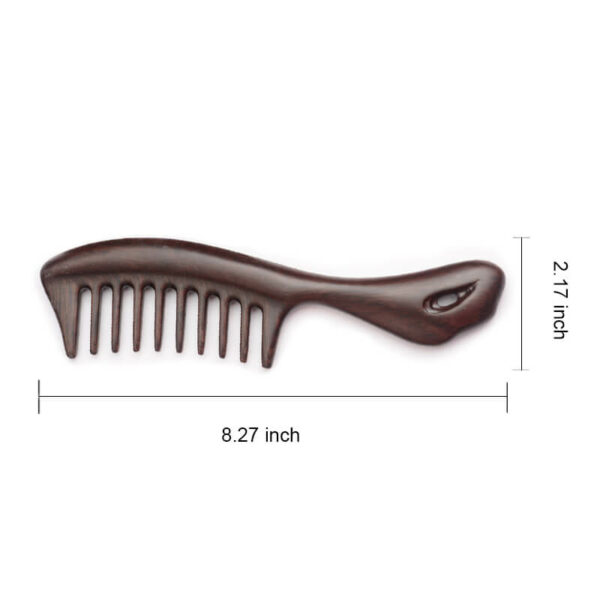 Extra Wide Tooth Sandalwood Comb