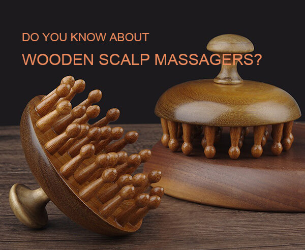 wooden scalp massager
