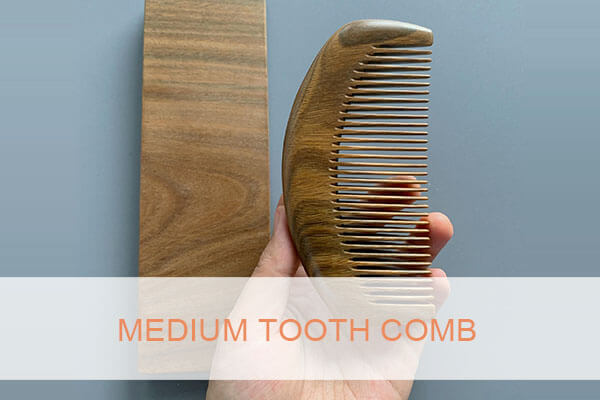 medium tooth comb