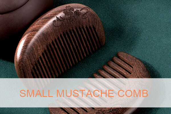 small mustache comb
