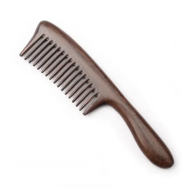 Extra Wide Tooth Sandalwood Comb